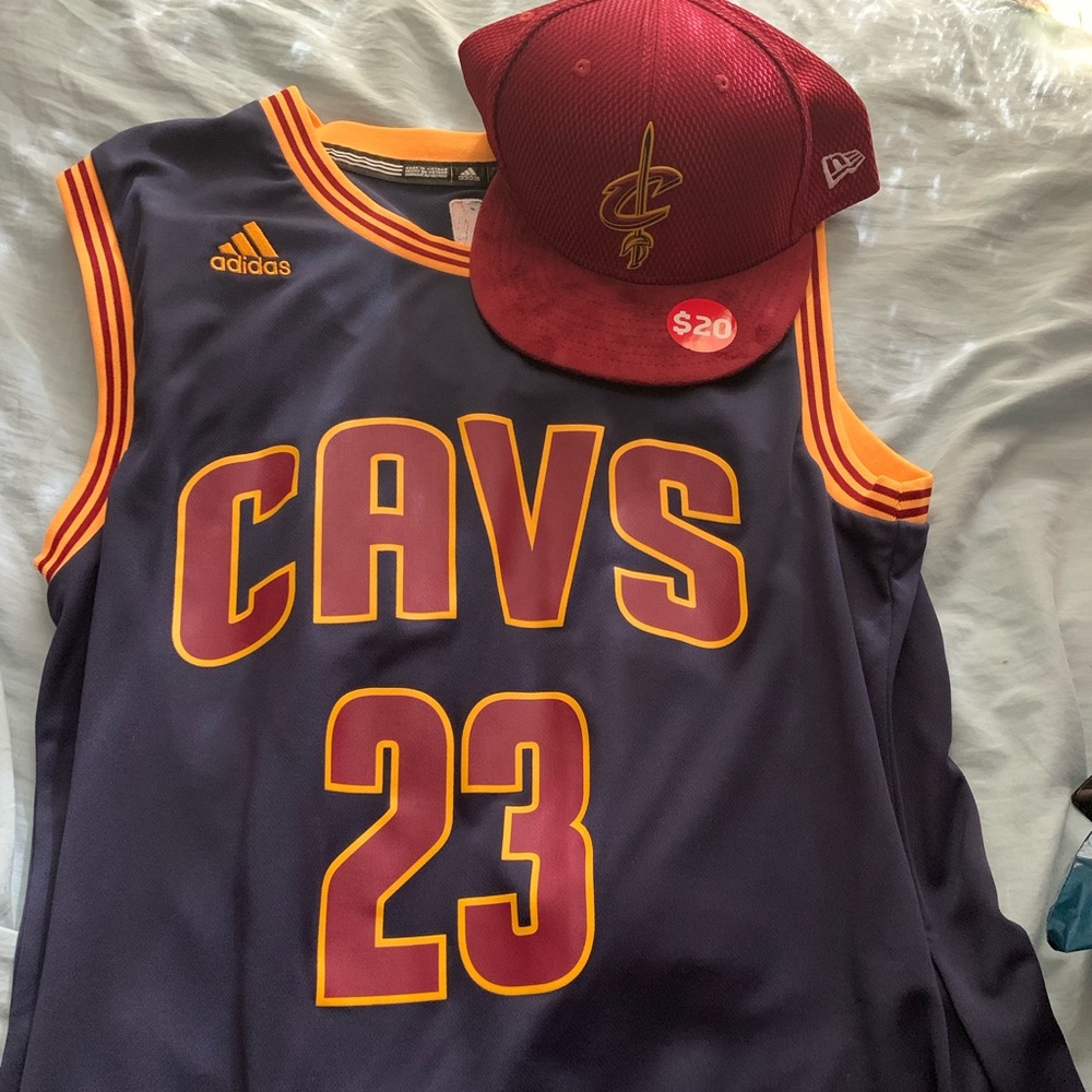 Cavs jersey it’s authentic from the NBA store